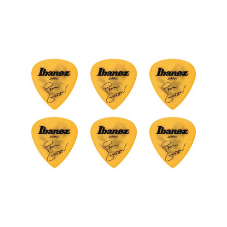 Pack uñetas Ibanez signature Paul Gilbert B1000PG YE