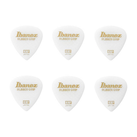 Pack uñetas Ibanez Grip Wizard PPA16HRG WH