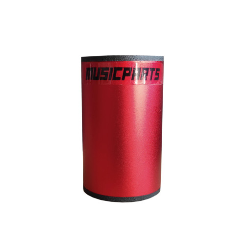 Shaker Cilindro Percusión Metálico Rojo 8,5 cm Musicparts