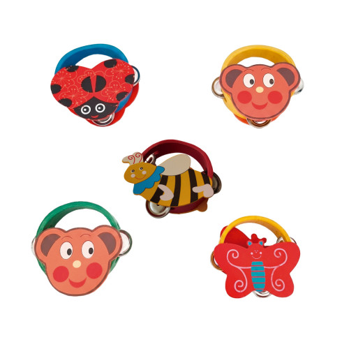 Pandero Infantil con diseño Animalitos (unidad)