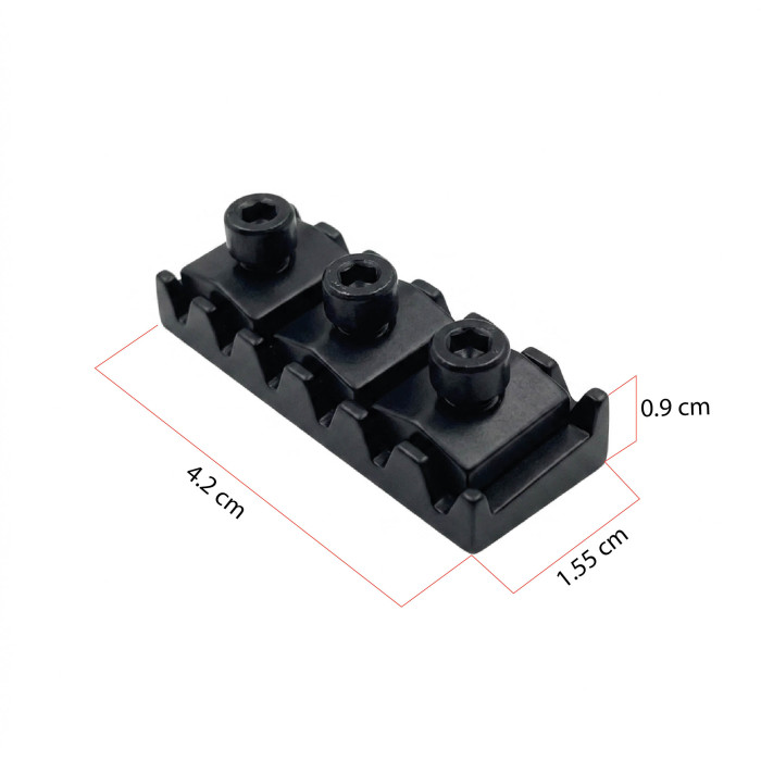 Pisacuerda microafinacion negro Musicparts