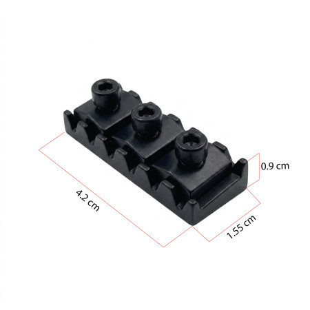 Pisacuerda microafinacion negro Musicparts