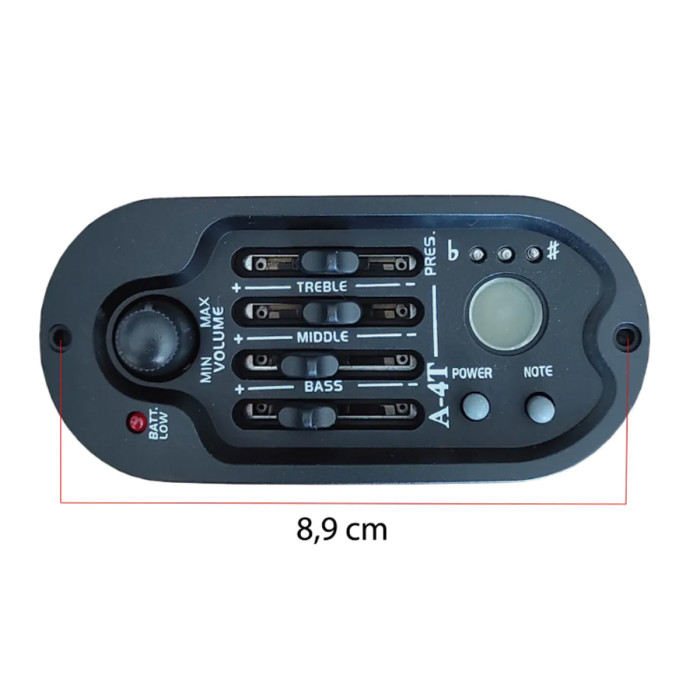 Preamplificador Capsula Para Guitarra Con...
