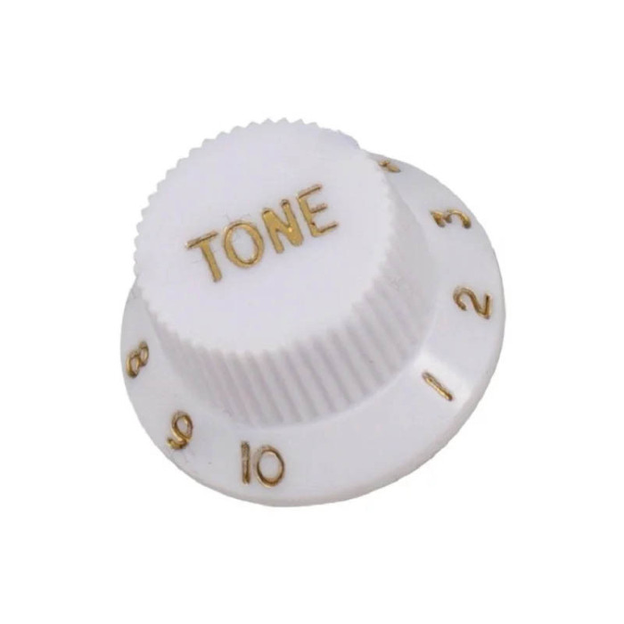 Perilla guitarra electrica tono blanca Musicaparts