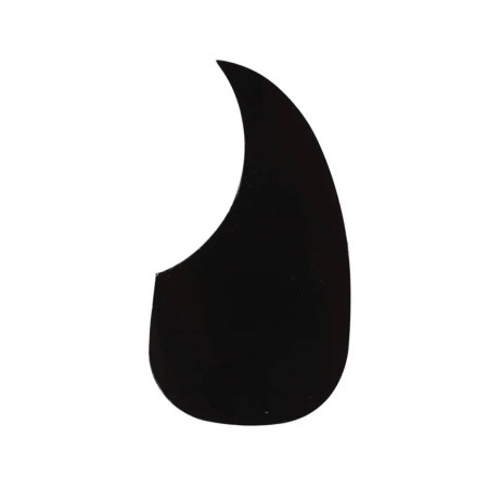 Protector gota adhesivo negro Musicparts