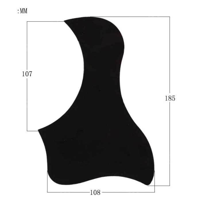 Protector gota adhesivo hummingbird Musicparts