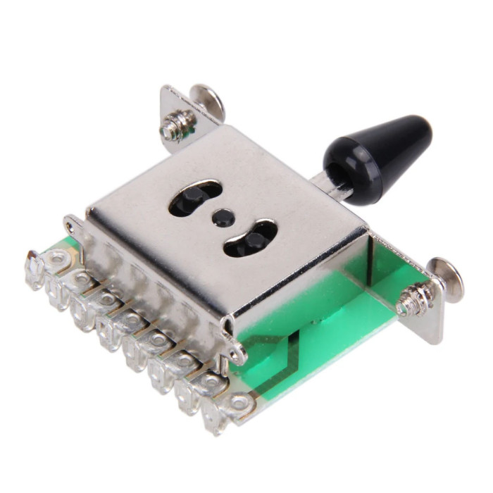 Selector de capsulas 3 posiciones negro Musicparts