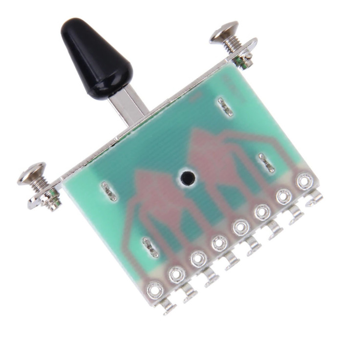 Selector de capsulas 3 posiciones negro Musicparts