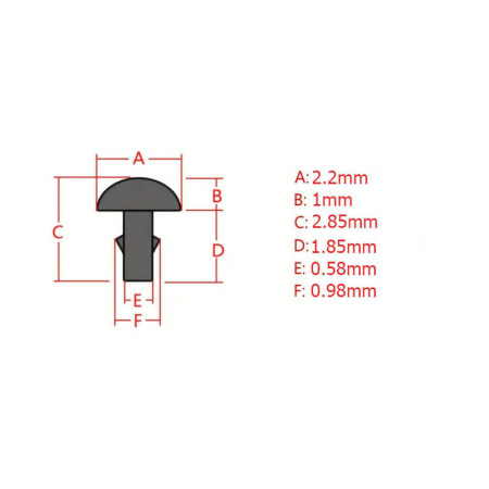 Set 24 trastes guitarra 2.2mm Musicparts