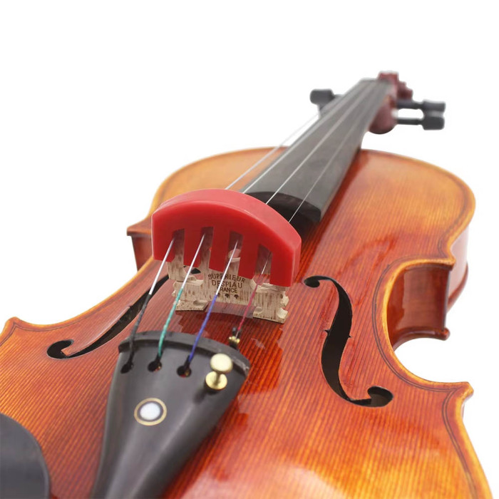 Sordina violin 4 cuerdas goma roja Musicparts