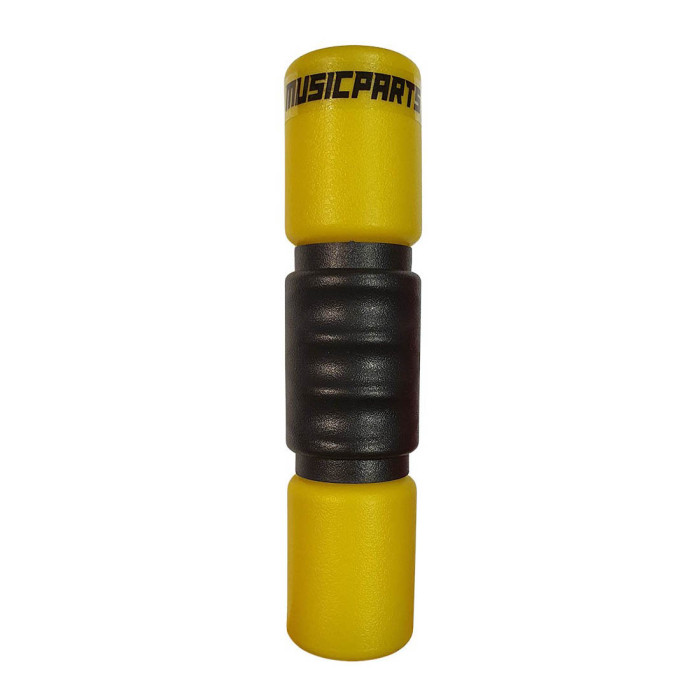 Shaker plastico 17cm amarillo suave Musicparts