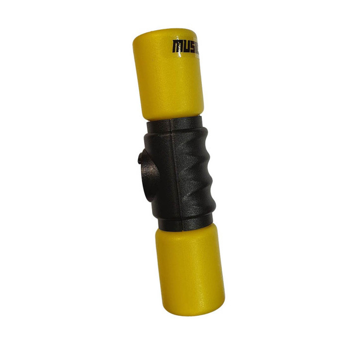 Shaker plastico 17cm amarillo suave Musicparts