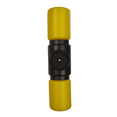 Shaker plastico 17cm amarillo suave Musicparts