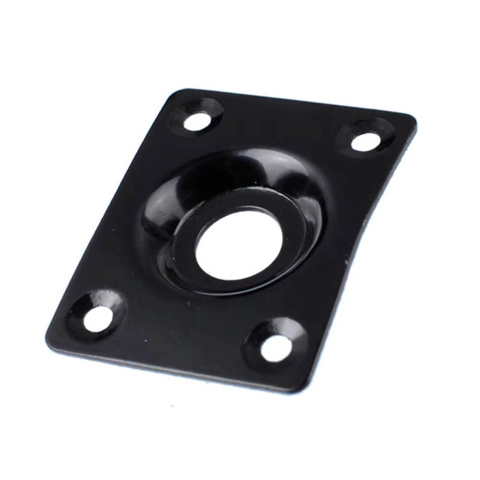 Porta Jack Rectangular Negro Musicparts