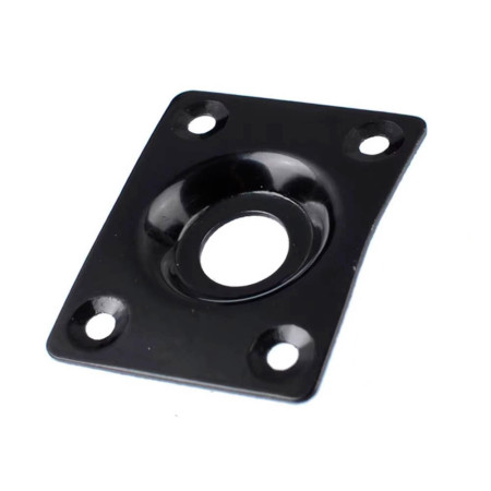 Porta Jack Rectangular Negro Musicparts