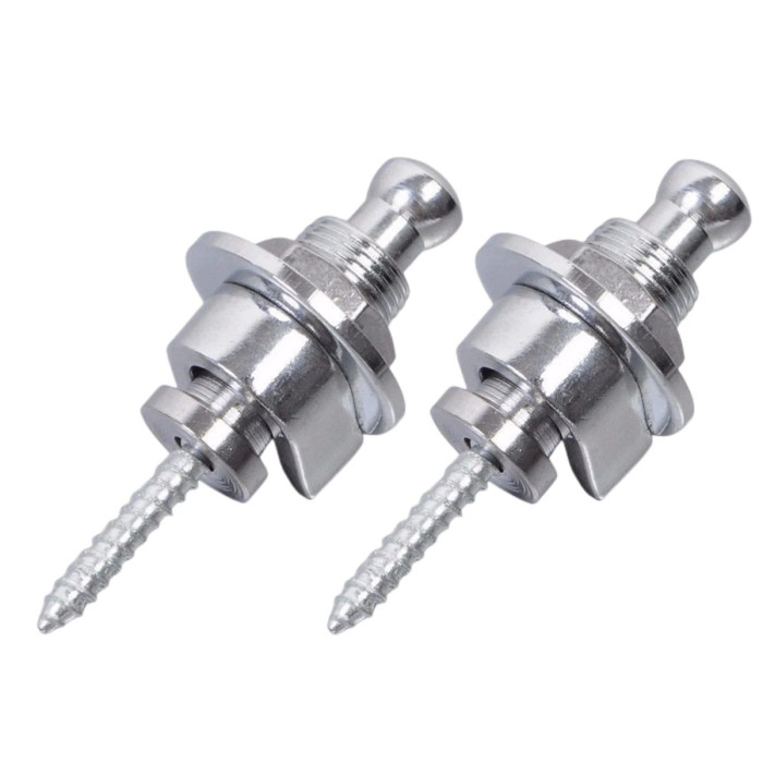 Par straplocks cromados STP1CR Musicparts