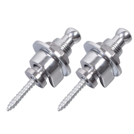 Par straplocks cromados STP1CR Musicparts
