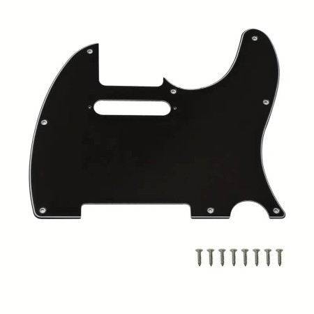 Pickguard telecaster 3ply negro Musicparts