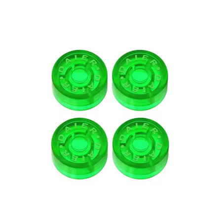 Set 4 protector footswitch VERDE Musicparts