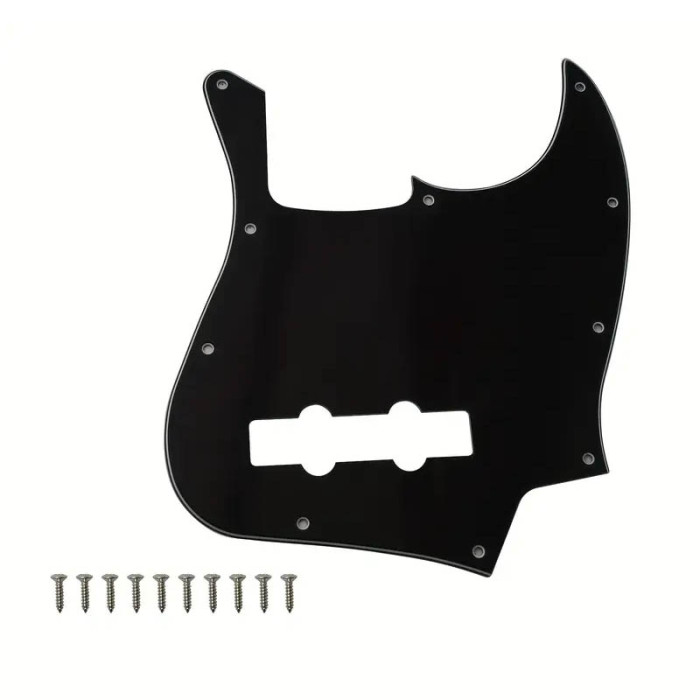 Pickguard jazz bass 3 ply negro Musicparts