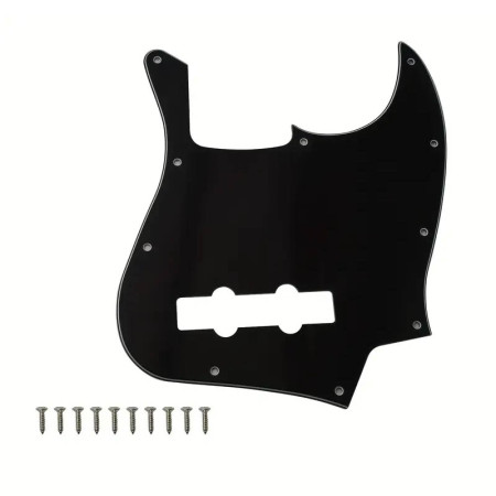 Pickguard jazz bass 3 ply negro Musicparts