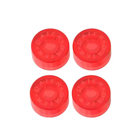 Set 4 protector footswitch ROJO Musicparts