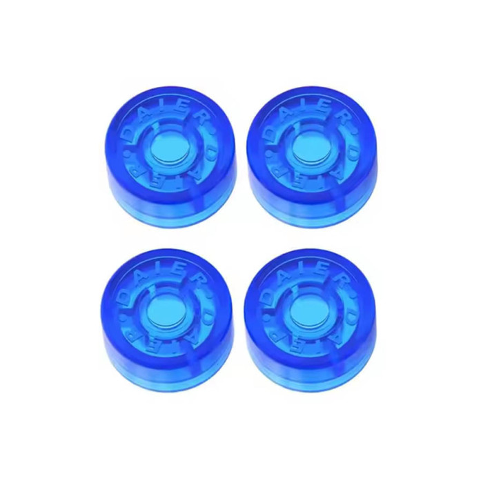 Set 4 protector footswitch AZUL Musicparts