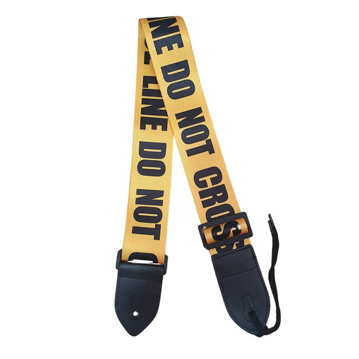 Colgador guitarra o bajo diseño Police line Musicparts