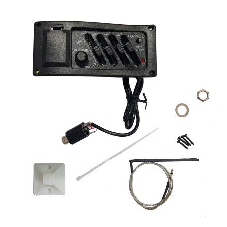 Ecualizador 4 bandas 9V EQ7545R Musicparts