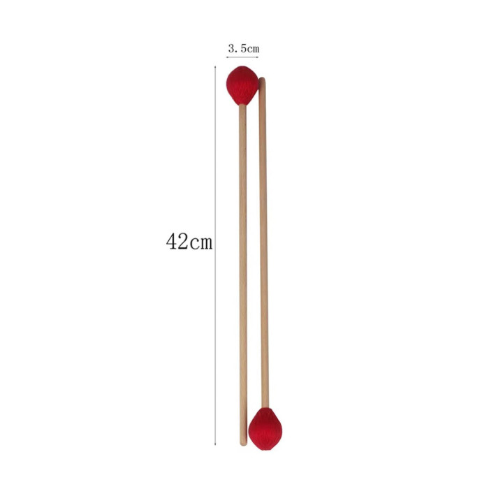 Par mazos marimba MST1RD Musicparts