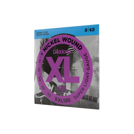 Set cuerdas guitarra electrica D´addario EXL120