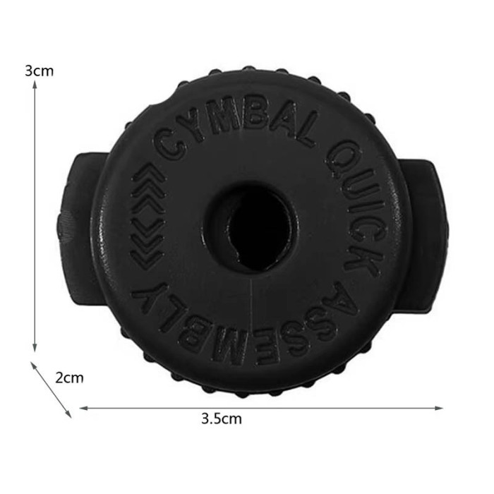 Mariposa quick atril bateria Negra Musicparts