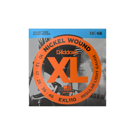 Set cuerdas guitarra electrica D´addario EXL110