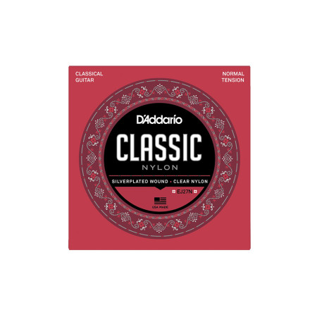 Set cuerdas guitarra clasica D´addario EJ27N