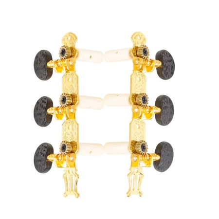 Clavijero eje grueso dorado CLV6 Musicparts