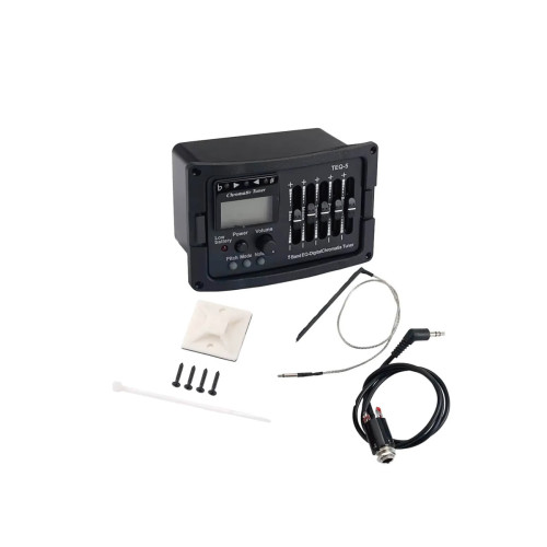 Preamplificador Capsula Para Guitarra Con Afinador Teq5