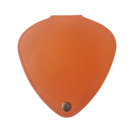 Estuche porta uñetas pick naranja