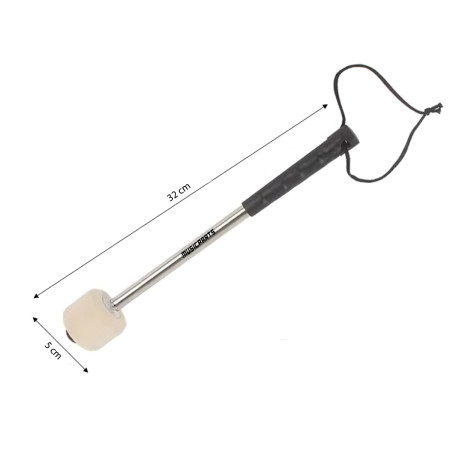Mazo de Percusión Aluminio 32 cm Musicparts