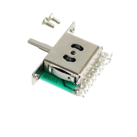 Selector de capsulas 3 posiciones negro Musicparts